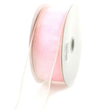 Sheer Chiffon Ribbon Wired Edge, 1-1/2-inch, 25-yard