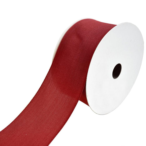 Premium Dream Wired Ribbon, Made in Germany, 1-1/2-Inch, 3-Yard, Garnet