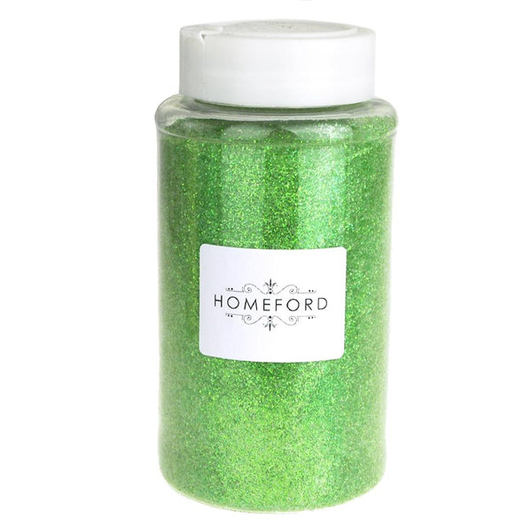 Fine Glitter Bottle, 1-Pound BULK, Apple Green