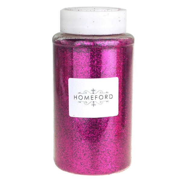 Fine Glitter Bottle, 1-Pound BULK, Fuchsia