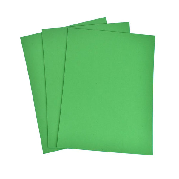 Plain EVA Foam Sheet, 9-Inch x 12-Inch, 3-Piece, Green