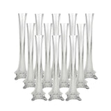 Tall Eiffel Tower Glass Vase Centerpiece