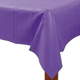 Plastic Table Cover, Rectangular, 54-Inch x 108-Inch