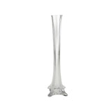 Tall Eiffel Tower Glass Vase Centerpiece