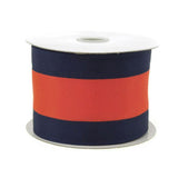 Stripe Sport Theme Ribbon Wired Edge, 2-1/2-Inch, 10-Yard