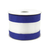 Stripe Sport Theme Ribbon Wired Edge, 2-1/2-Inch, 10-Yard