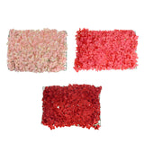 Artificial Hydrangea Flower Mat, 24-Inch, Red