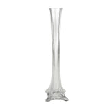 Tall Eiffel Tower Glass Vase Centerpiece