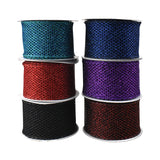 Christmas Sparkling Glitter Netting Wired Ribbon, 2-1/2-Inch, 10-Yard