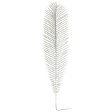 Glitter Christmas Tree Pick Stems, Feather, 16-Inch, 6-Piece