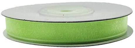 Sheer Organza Ribbon, 3/8-inch, 25-yard, Apple Green