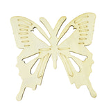 Laser-cut Wooden Butterfly, 4-Inch, 3-Pieces