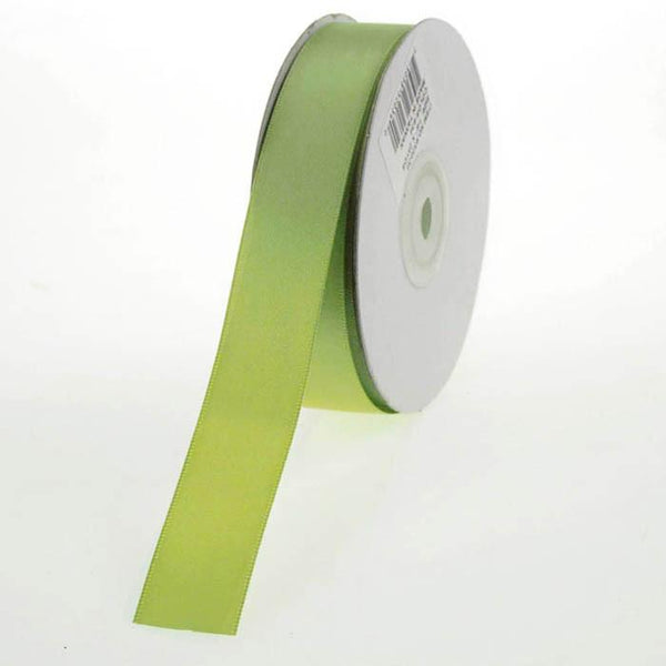 Double Faced Satin Ribbon, 7/8-inch, 25-yard, Mint Green