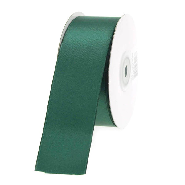 Double Faced Satin Ribbon, 1-1/2-inch, 25-yard, Hunter Green