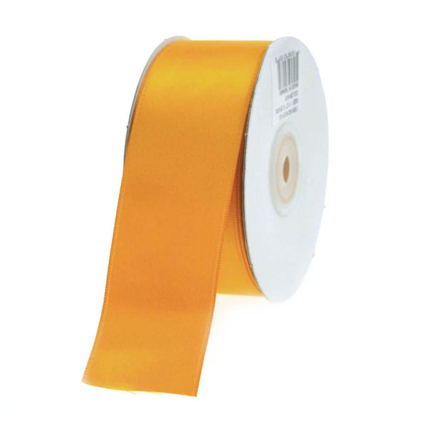 Double Faced Satin Ribbon, 1-1/2-inch, 25-yard, Orange