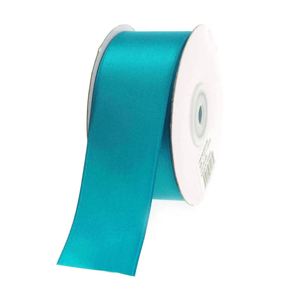 Double Faced Satin Ribbon, 1-1/2-inch, 25-yard, Turquoise