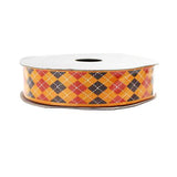 Argyle Grosgrain Ribbon, 7/8-Inch, 10 Yards, CLOSEOUT