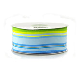 Rainbow Striped Grosgrain Ribbon, 1-1/2-Inch, 25 Yards