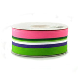 Rainbow Striped Grosgrain Ribbon, 1-1/2-Inch, 25 Yards