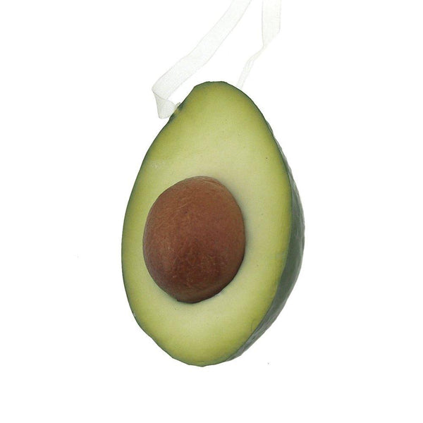 Foam Avocado Christmas Tree Ornament, 3-1/2-Inch