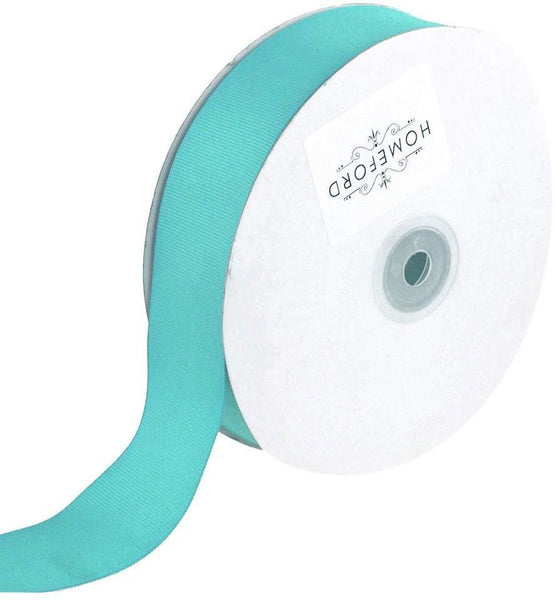 Solid Grosgrain Ribbon, 7/8-Inch, 50 Yards, Aqua