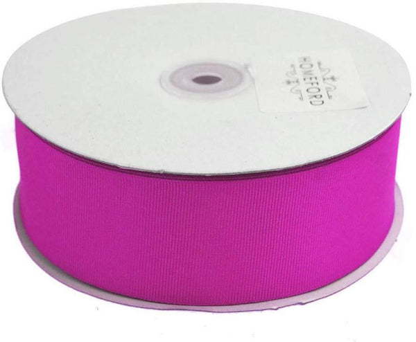 Solid Grosgrain Ribbon, 1-1/2-Inch, 50 Yards, Fuchsia