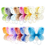 Organza Butterfly Fairy Wings w/ Rhinestone Glitters