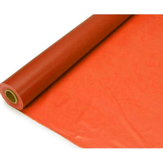 Banquet Plastic Table Roll, 40-Inch x 100-Feet, Red