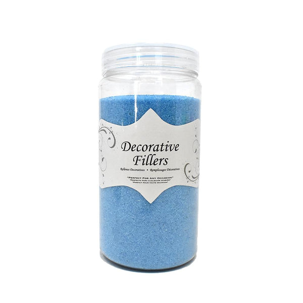 Acrylic Crystal Decorative Filler Sand, 14-Ounce, Blue