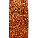 Disco Glitter Metallic Edge Wired Ribbon, 2-1/2-Inch, 10-Yard