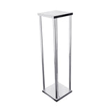 Metallic Pillar Centerpiece Stand, 36-Inch