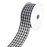 Gingham Canvas Wired Ribbon, 1-1/2-Inch, 10-Yard