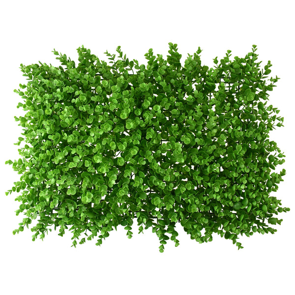 Artificial Eucalyptus Greenery Mat Panel, 27-Inch