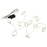 LED Wall Plug String Fairy Lights, 3-3/4-Feet - Warm White