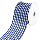 Gingham Canvas Wired Ribbon, 2-1/2-Inch, 10-Yard