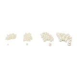 Assorted Glass Pearls, 130-Piece