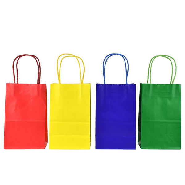 Solid Color Slim Gift Bags, 12-1/2-Inch, 12-Piece