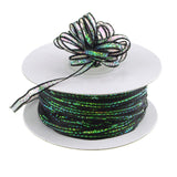 Iridescent Pull Bow Christmas Ribbon, 1/8-Inch, 50 Yards