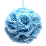 Silk Flower Kissing Balls Wedding Centerpiece, 10-Inch