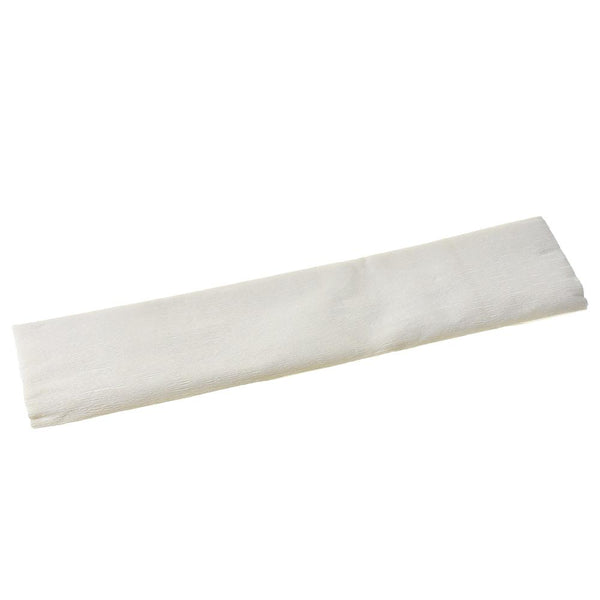 Party and Crafts Crepe Paper, White, 20-Inch, 8-Feet