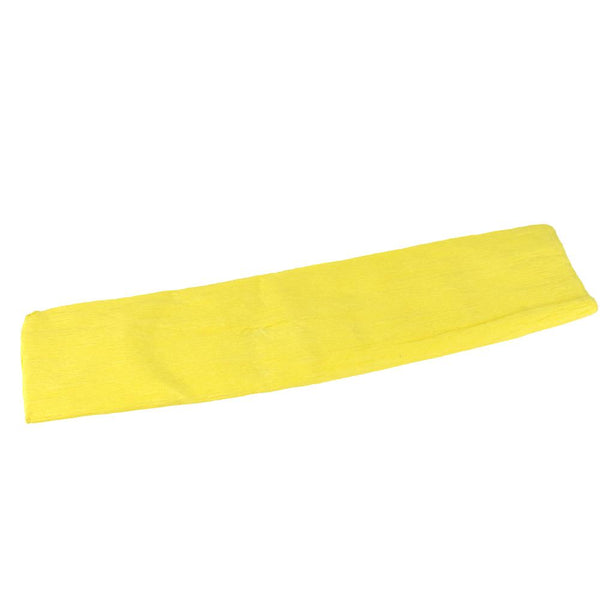 Party and Crafts Crepe Paper, Yellow, 20-Inch, 8-Feet