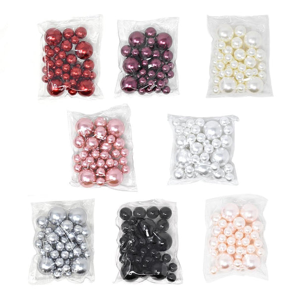 Vase Filler Pearls with Aqua Jelly Beads, 5/16-Pound