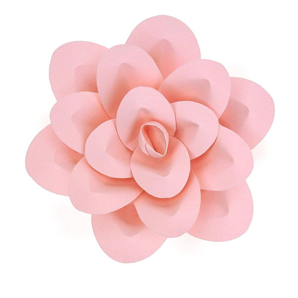 Paper Daisy Wall Flower, 11-1/2-Inch, Pink