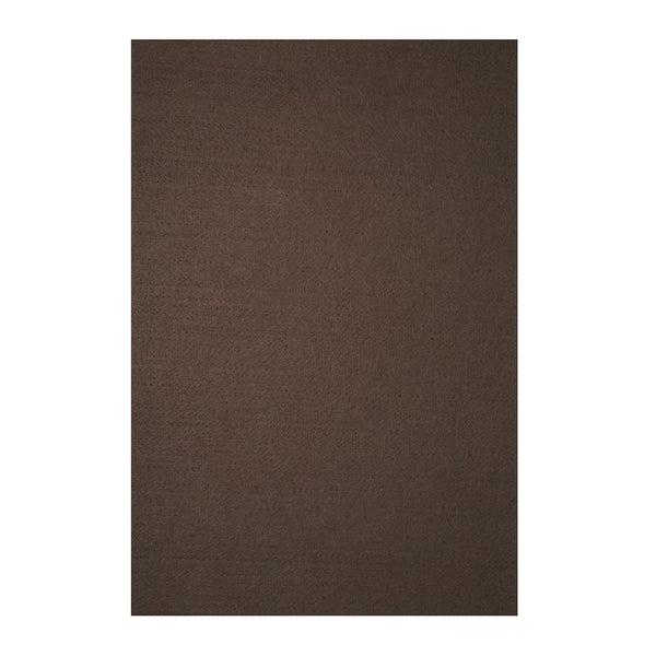 Stiff Felt Craft Sheets, 12-Inch x 18-Inch, 5-Count, Brown