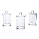 Clear Acrylic Apothecary Candy Jar, 4-Inch, 3-Count