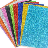 Glitter EVA Foam Sheet, 9-1/2-Inch x 12-Inch, 10-Piece