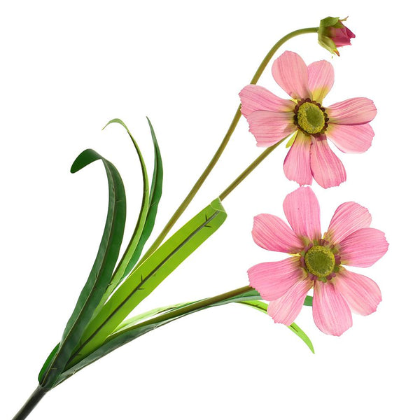 Artificial Gazania Daisy Spray, 20-1/2-Inch, Pink