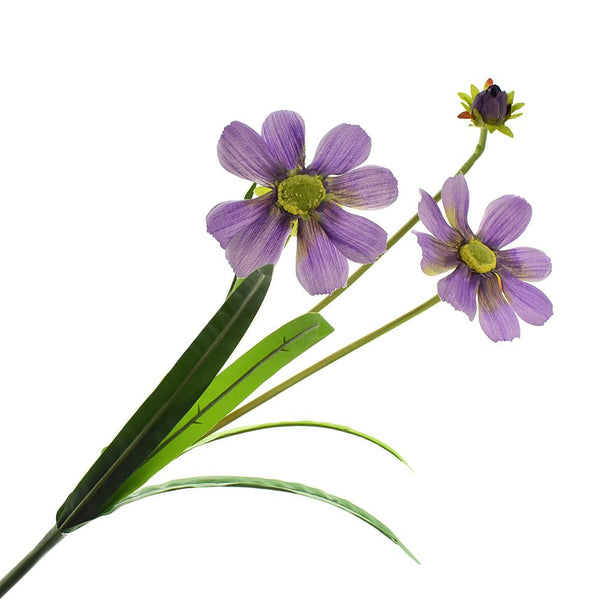 Artificial Gazania Daisy Spray, 20-1/2-Inch, Purple