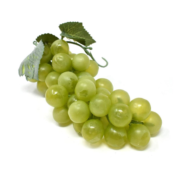 Realistic Juicy Grape Bunch Cluster, 7-Inch, Green