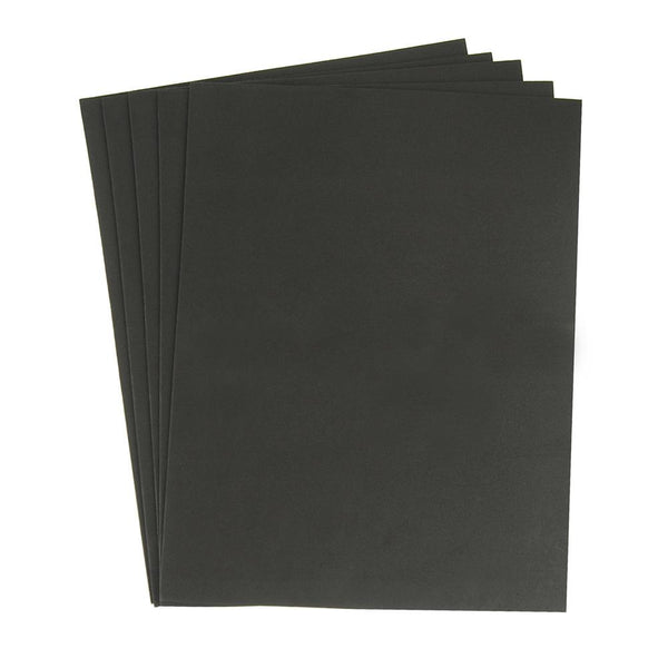 Plain EVA Foam Sheet, 11-1/2-Inch x 8-1/2-Inch, 4-Piece, Black